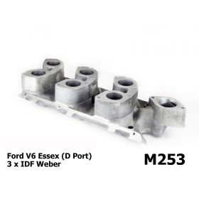 Ford V6 Essex - 3 x Weber IDF Manifold